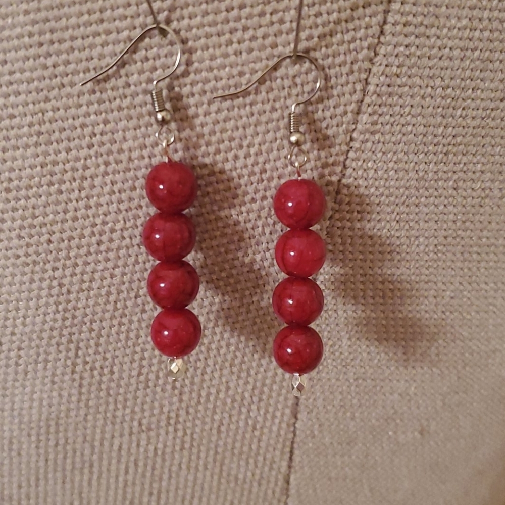 Ladies Custom Handcrafted Earrings - Picture 4 of 4